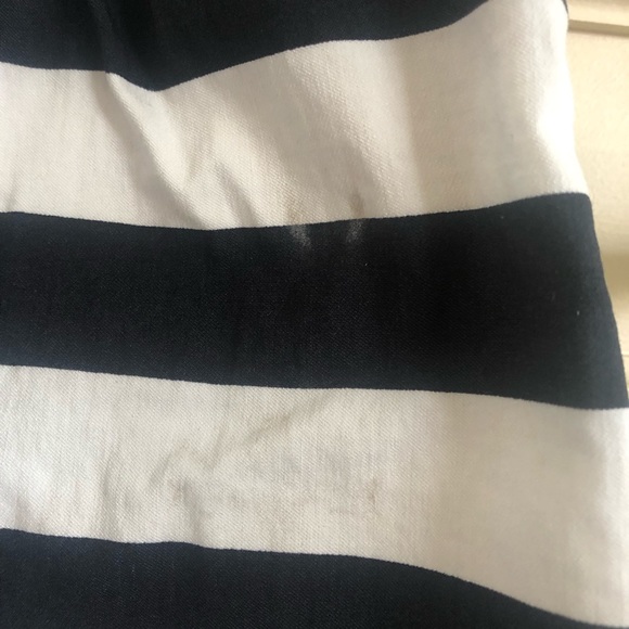 Striped navy and white dress with pockets - Size S - Picture 6 of 6